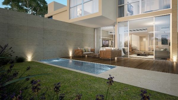 Faya Exterior View Pool Area