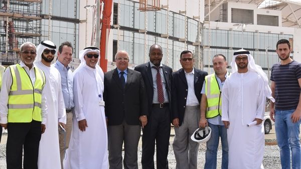 During the visit