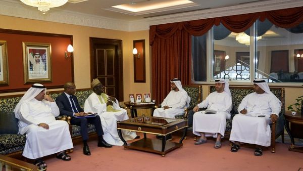ADFD, Senegalese Delegation meeting ADFD, Senegalese Delegation meeting