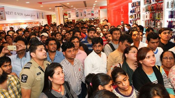 During the event