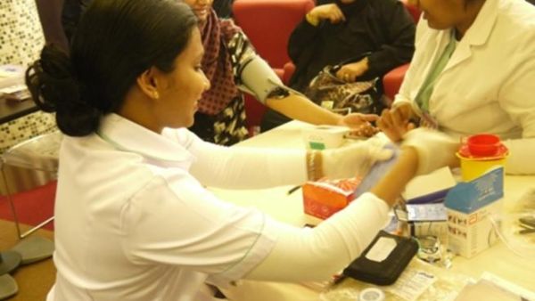During the event