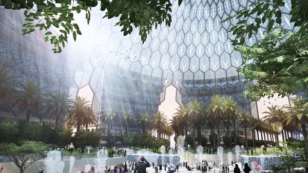 Cimolai Rimond steel work will provide the trellis structure for the 67.5-m tall, 130-m wide dome that will become an inspiring piece of architecture at the heart of Expo. Cimolai Rimond steel work will provide the trellis structure for the 67.5-m tall, 130-m wide dome that will become an inspiring piece of architecture at the heart of Expo.