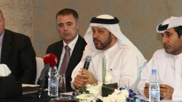 Hashim Al Nuaimi, Director of Consumer Protection Department at the Ministry of Economy, speaking during the meeting