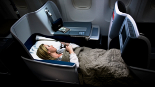 The new CRJ900 aircraft with ATMOSPHÈRE cabin will fly under the Delta Connection brand in a comfortable two-class regional jet configuration with 70 seats.