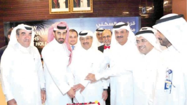 خلال حفل الإفتتاح. (الوطن)