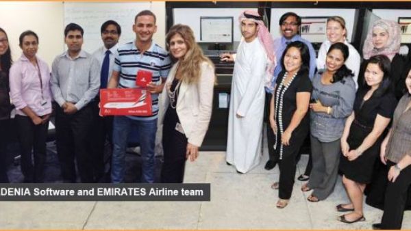 Eskadenia Software and Emirates Group team Eskadenia Software and Emirates Group team