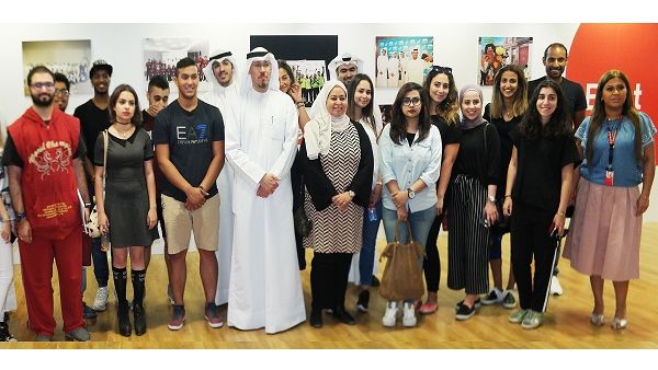 Ooredoo held an orientation workshop for the students about the company’s future vision for the field of corporate communications.
