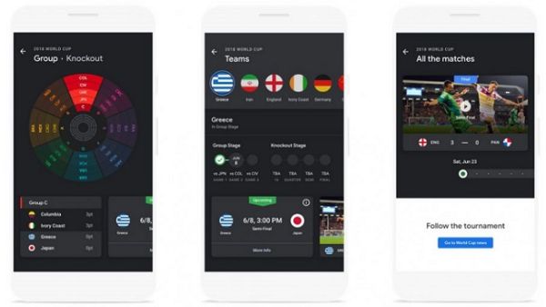 Anyone using Google’s search engine to keep track of the tournament will find a dedicated drop-down portal for match schedules, group tables, trending players and any other news relevant to your experience of the Beautiful Game. (TR)