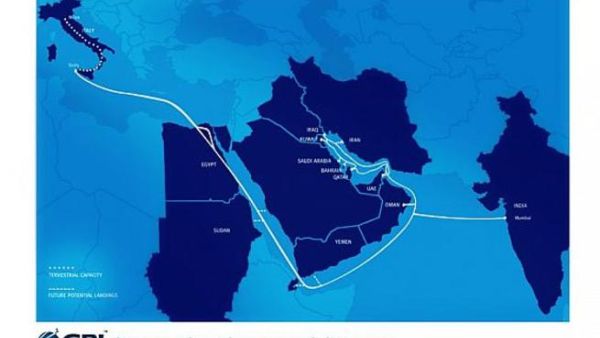 خريطة الاتصال لجلف بريدج إنترناشونال