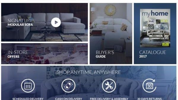 Shop over 4,500 products anytime, anywhere. (SG)