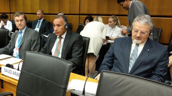This demand was made by Ambassador Nabil al-Ashri, acting chargé d'affaires at the Saudi embassy in Austria. (SG)