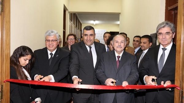 The grant was announced at a signing ceremony hosted by Siemens, in partnership with three universities. 