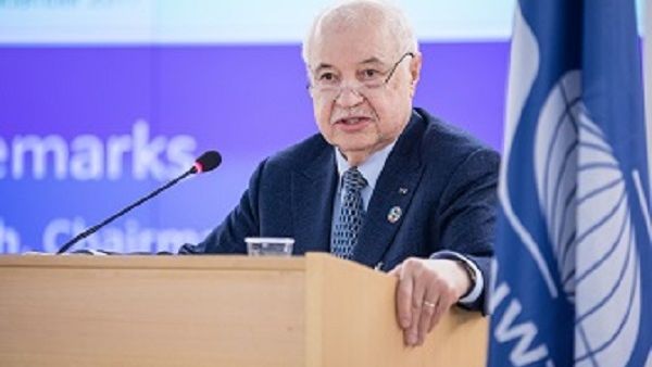 Dr. Talal Abu-Ghazaleh during the event Dr. Talal Abu-Ghazaleh during the event