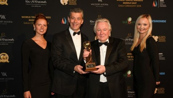 Nemo Acimovic, General Manager, Millennium Plaza Dubai accepted the award. Nemo Acimovic, General Manager, Millennium Plaza Dubai accepted the award.