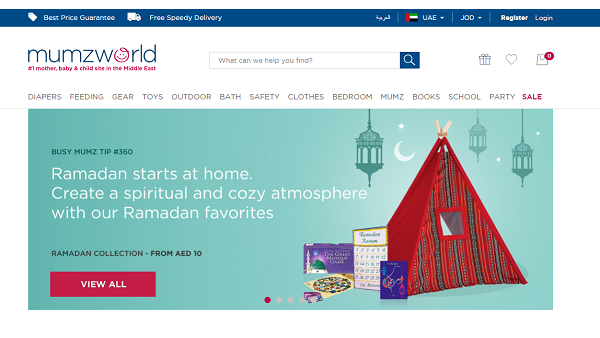 KSA mums will be able to navigate the site more easily and find products and services that are unique to their market. KSA mums will be able to navigate the site more easily and find products and services that are unique to their market.