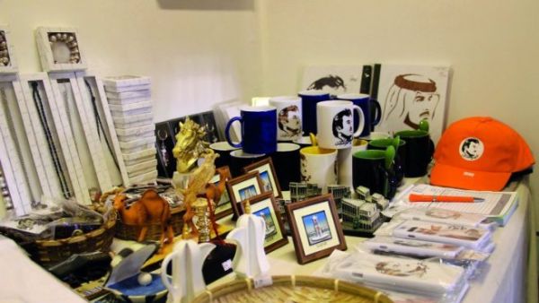 Some of the products manufactured by the startups displayed at the exhibition stall. Some of the products manufactured by the startups displayed at the exhibition stall.