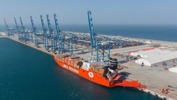 On Thursday, the port had decided to "suspend all operations" due to the development of the tropical storm. (AFP)