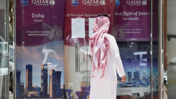 The Qatari economy has proved resilient, and local sectors will benefit from the increased self-reliance. (AFP)
