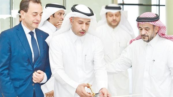 Minister of Administrative Development, Labour and Social Affairs Dr. Issa al Nuaimi during the inaugural ceremony.