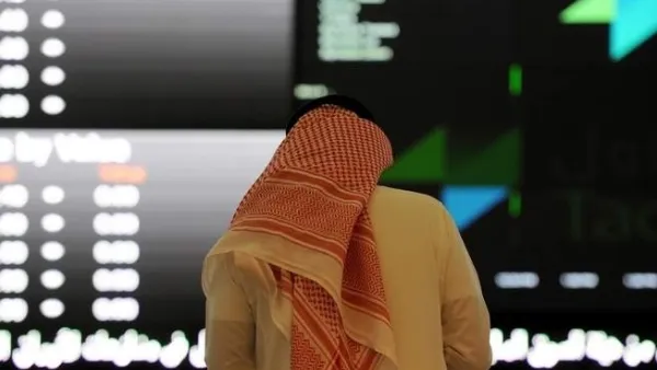 The Tadawul All-Shares Index (TASI) quickly lost more than 500 points on the first trading day of the week. (AFP)