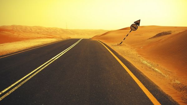 From rugged terrains to twisting roads, you can take your car to scenic landscapes in the UAE and make a day of it. (Shutterstock)