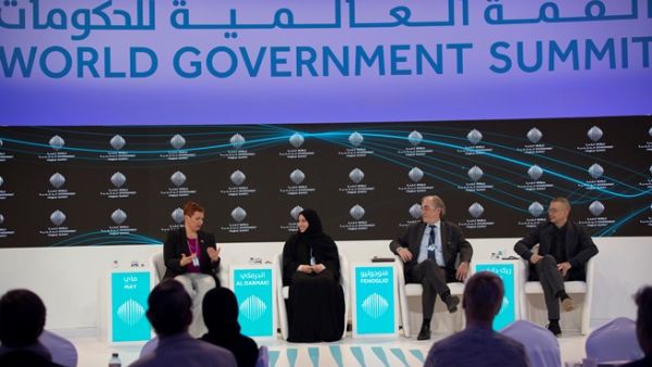 Franco Fenoglio, Head of Human Spaceflight & Transportation Unit at Thales Alenia Space During World Government Summit. Franco Fenoglio, Head of Human Spaceflight & Transportation Unit at Thales Alenia Space During World Government Summit.