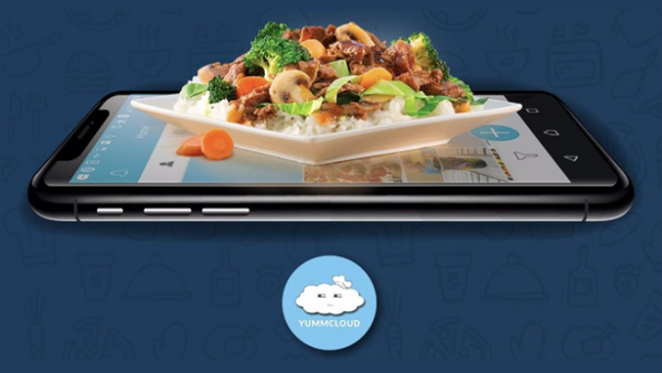 YummCloud app allows food to be delivered to people in need, including Syrian refugees living in camps in Lebanon and Turkey. (Photo courtesy: @YummCloud’s Twitter account)