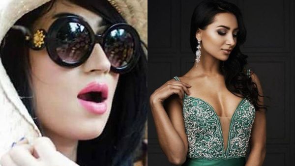 Pakistani model Qandeel Baloch (left) was murdered in an apparent honor crime by her brother. Miss Pakistan World, Anzhelika Tahir (right) called on Pakistani women to unite against such violence. (Twitter)