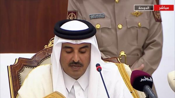 الشيخ تميم قال إن تردي العلاقات الخليجية يضعف قدرة الدول الخليجية على حل مشاكل المنطقة 
