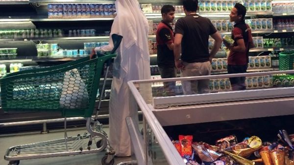  زودت تركيا قطر في وقت سابق بكميات كبيرة من المواد الغذائية لتعويض النقص الناتج