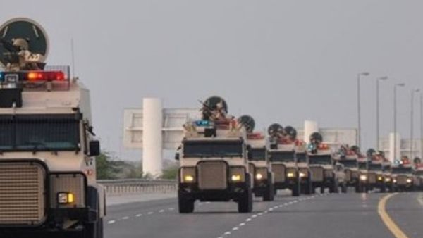 القوة القطرية مكونة من أكثر من 1000 عنصر بأكثر من 120 مدرعة - أرشيف