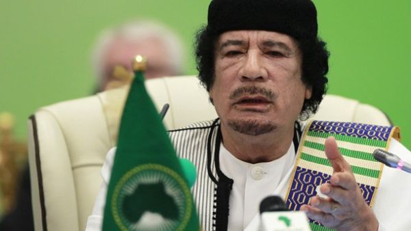 معمر القذافي