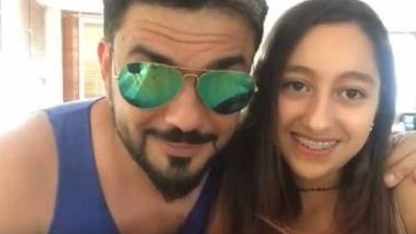 محمد الترك برفقة رشا البكوري