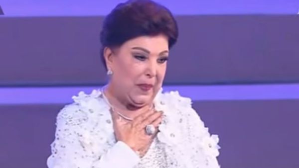 الفنانة رجاء الجداوي أثناء حضورها لاحتفالية اليوم العالمي لذوي الاحتياجات الخاصة
