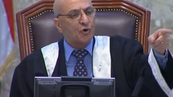 Twitter users are a little confused about whether Judge Rauf Rashid Abd al-Rahman has died, and when. (Screenshot via YouTube) Twitter users are a little confused about whether Judge Rauf Rashid Abd al-Rahman has died, and when. (Screenshot via YouTube)