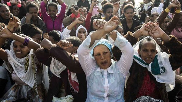 African refugee asylum seekers in Israel (AFP)