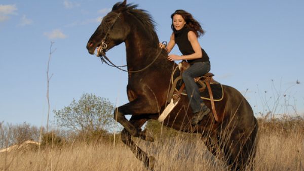 Horse-riding is a popular sport in the desert nation. (File photo) 
