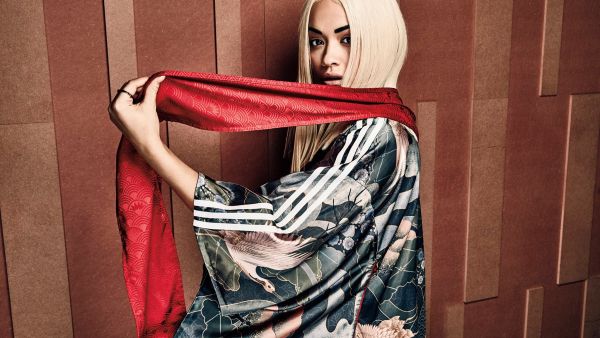 Rita was mobbed by hundreds of fans as she unveiled her new Adidas Originals collection in Dubai. (Facebook)