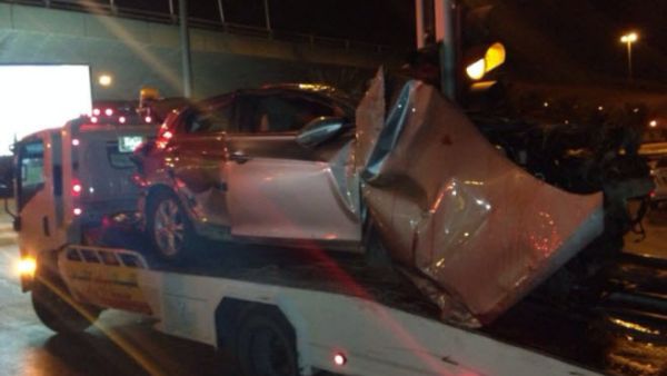 الهيئة تقلب سيارة مواطن