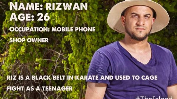 The Island with Bear Grylls contestant Rizwan Shabir couldn't stay in a place filled with women wearing bikinis. (Theblaze.com)