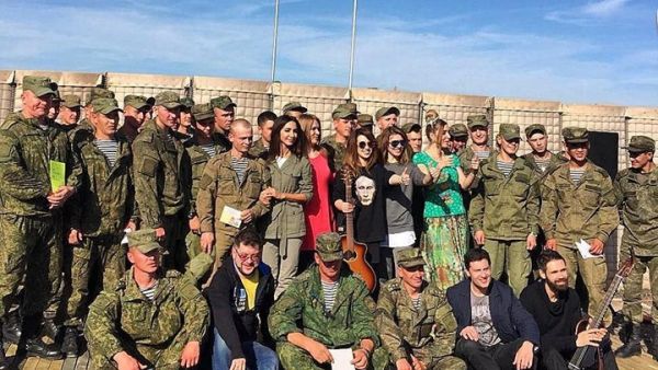 نقلت قناة روسية تابعة للجيش الروسي فعاليات الحفل