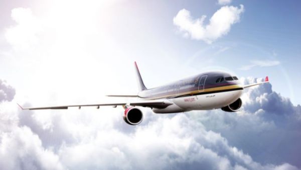 A Royal Jordanian plane. (Royal Jordanian)