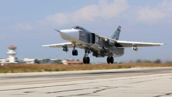 قاذفات استراتيجية روسية قصفت للمرة الاولى مواقع داعش بسوريا