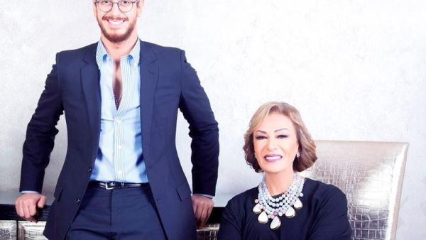 Saad and his beautiful mum. (Sayidaty)