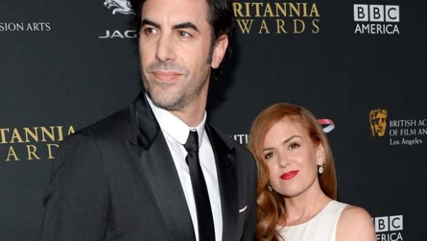 Sacha Baron Cohen and Isla Fisher have donated one million dollars to charity to help children in Syria. (The Wrap)