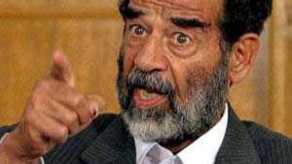 The dictator's image mysteriously appeared overnight
