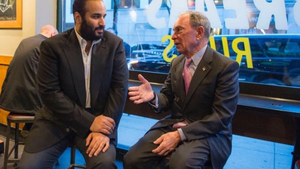 هذه الصورة تأتي في اليوم الثامن من زيارة ابن سلمان للولايات المتحدة 