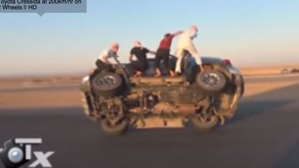 The kingdom generates a ridiculous number of videos spotlighting crazy car stunts. (YouTube)
