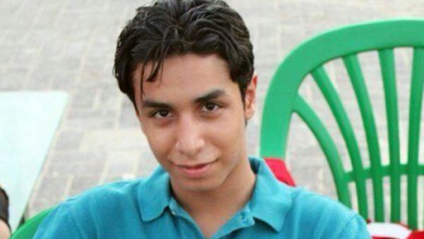 الشاب الشيعي علي النمر