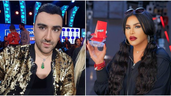 الفنانة الإماراتية أحلام والفنان التونسي شمس الدين باشا
